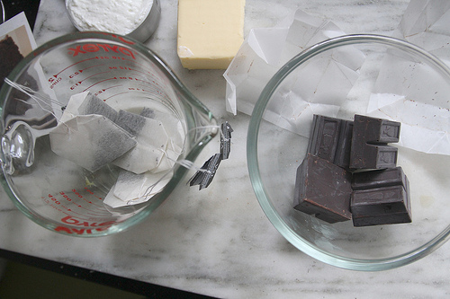 gateau chocolat earl grey
