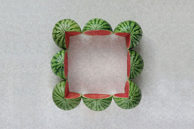 sakir geometrie fruits melon