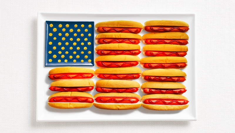 united-states-flag-made-from-food